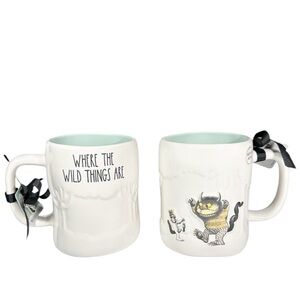 NEW Rae Dunn/Warner Bros WHERE THE WILD THINGS ARE Double Sided Mug